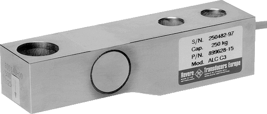 Low Profile, Stainless Steel, Bending Beam, Load Cell, Revere Transducers, Model ALC
