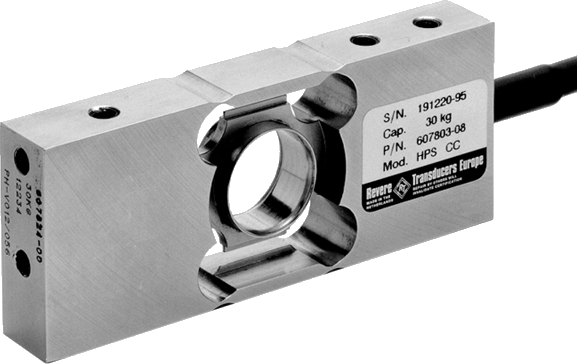 Single Point, Platform Load Cell, Stainless Steel, Revere, Transducers, Model HPS