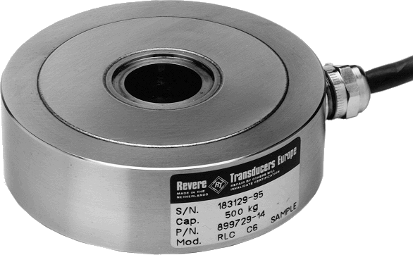 Stainless Steel, Ring, Torsion Type, Load Cell, Revere Transducers, Model RLC